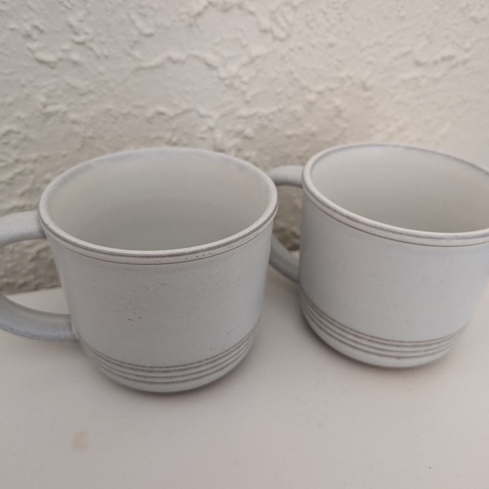Hearth & Hand Good Morning Stoneware Mug Set - White - Picture 2 of 7